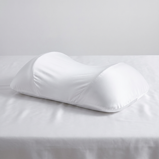 2 Housses de coussin hypoallergénique en bamboo