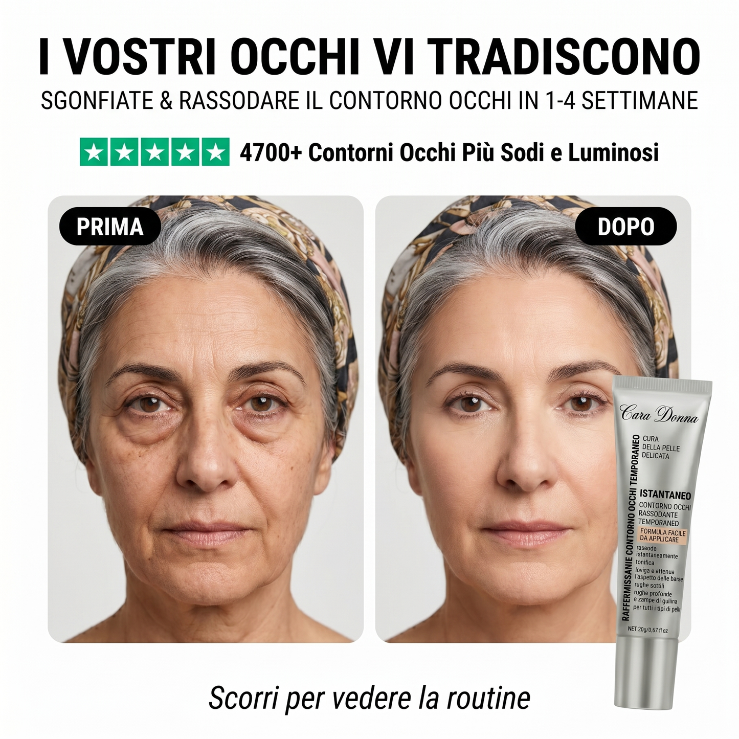 Sguardo Vivo - Contorno Occhi Istantaneo